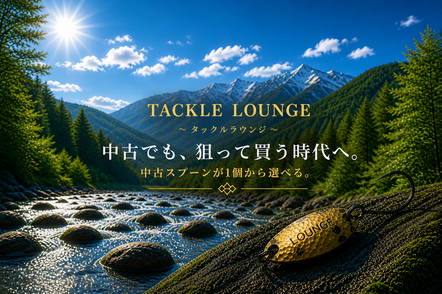 TACKLE LOUNGE 中古でも、狙って買う時代へ。