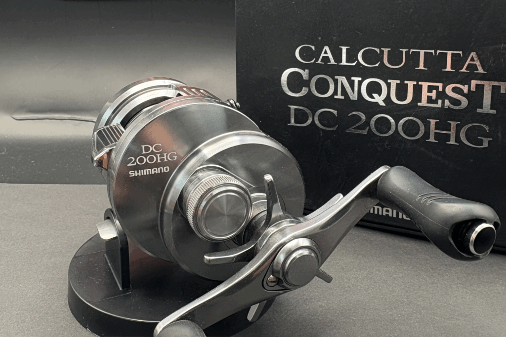 🎣【買取実績】20 シマノ カルカッタコンクエスト DC 200HG 右巻き