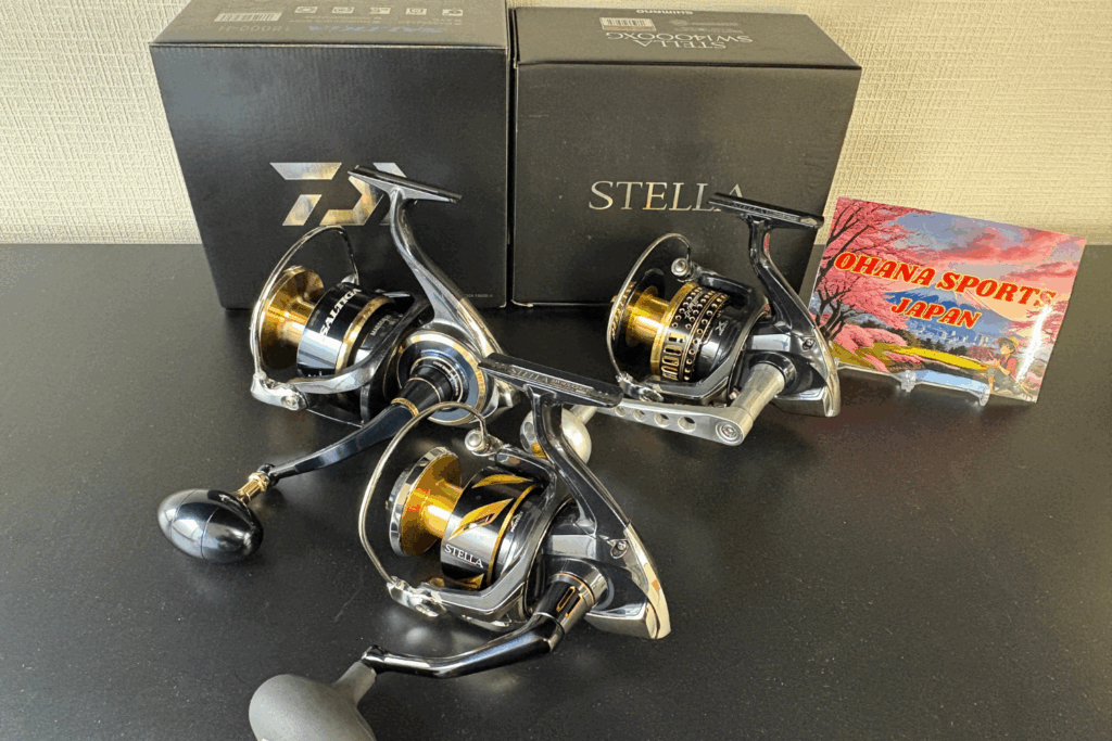 🎣【買取実績】シマノ ダイワ リール3点　出張買取