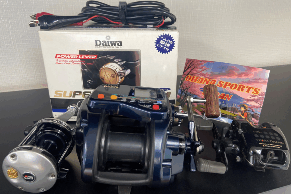 🎣【買取実績】スーパータナコン アンバサダーなど リール3点　