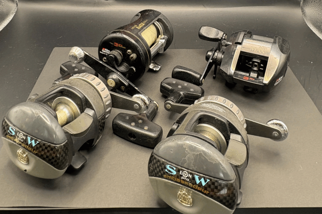 🎣【買取実績】アブガルシア リール4点