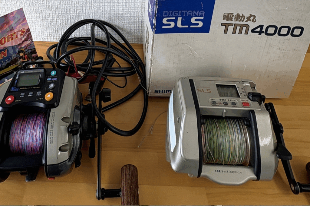 🎣【買取実績】ダイワ タナコン SS35 シマノ 電動丸 TM4000