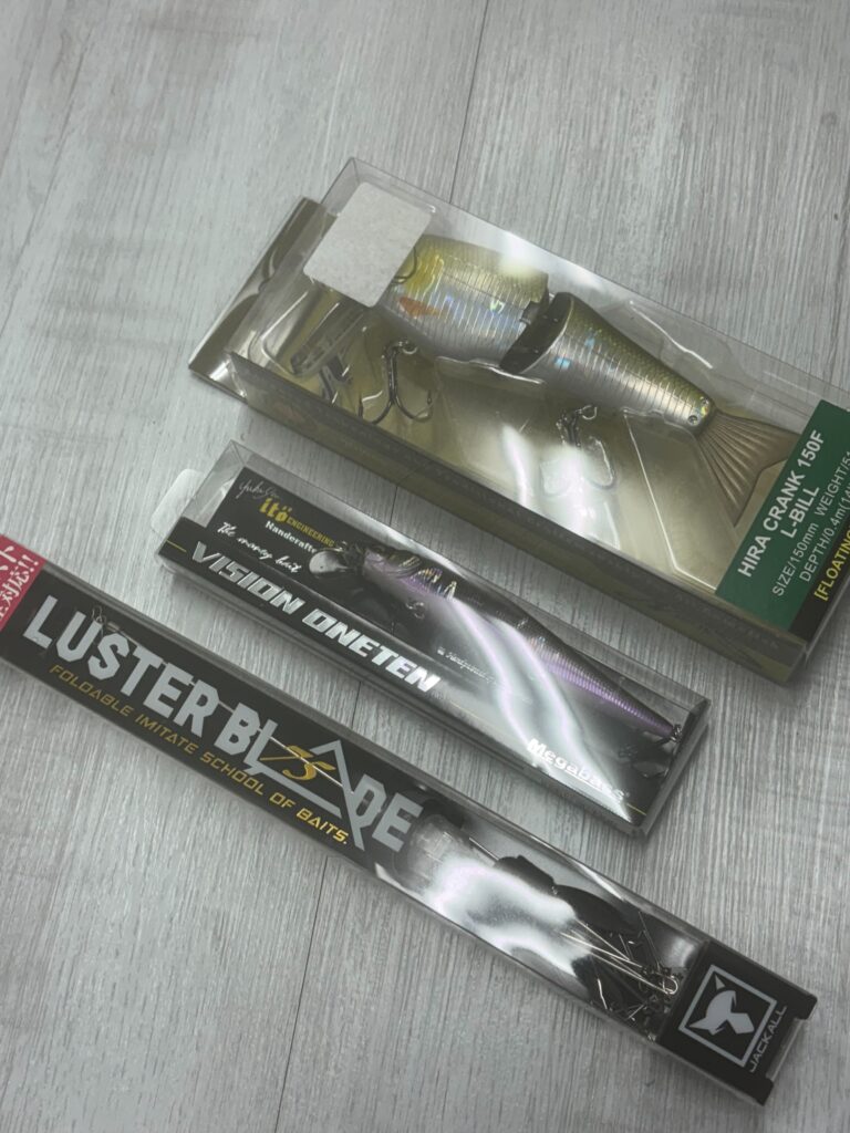 🎣【買取実績】埼玉県さいたま市のお客様からノリーズ ヒラクランク150F Lビル 194H/メガバス ビジョンワンテン/ジャッカル ラスターブレード 75を買取させて頂きました！