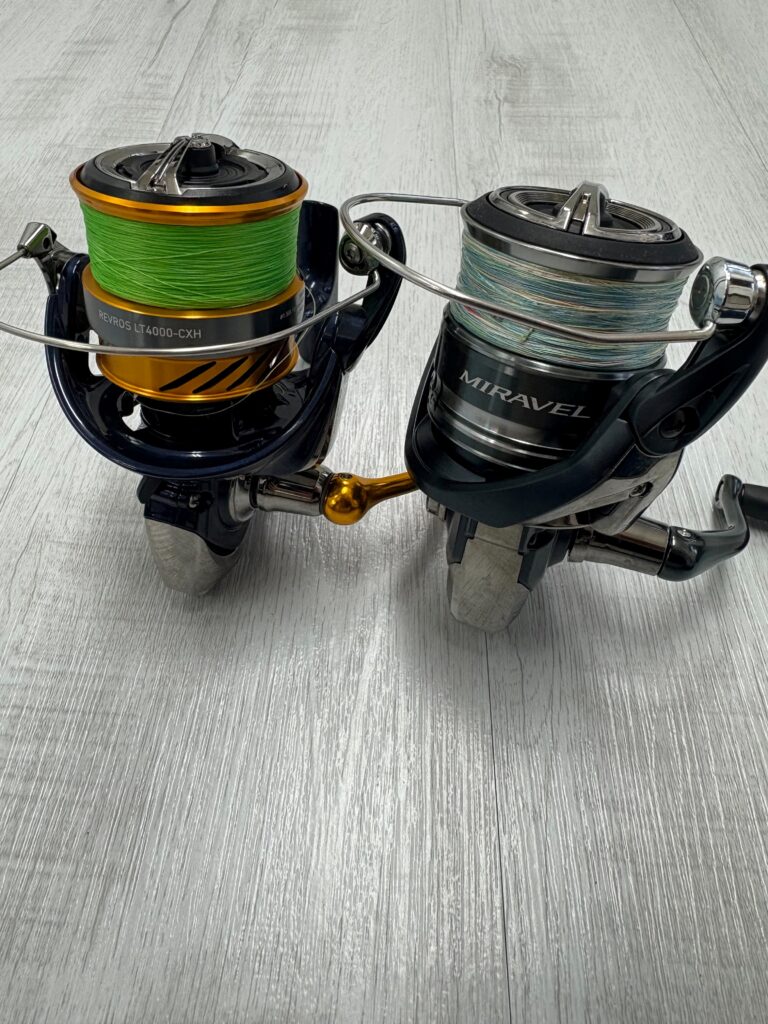 🎣【買取実績】埼玉県さいたま市のお客様からシマノ 22 ミラベル 4000XG/ダイワ 24 レブロス LT4000-CXHを買取させて頂きました！