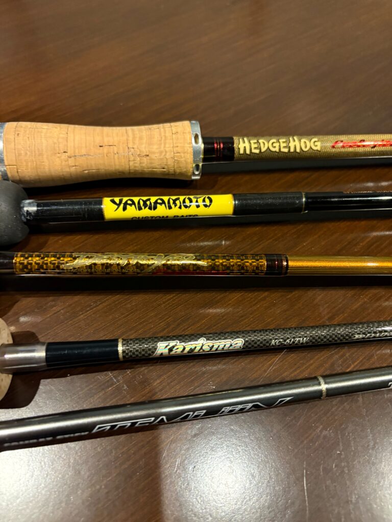 🎣【買取実績】埼玉県上尾市のお客様からバスロッド5本を買取させて頂きました！