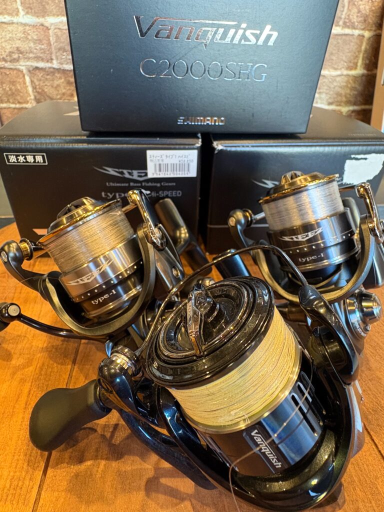 🎣【買取実績】埼玉県上尾市のお客様からダイワ スティーズ タイプ1 ハイスピード/ダイワ 17 スティーズ タイプ1/シマノ 19 ヴァンキッシュC2000SHGを買取させて頂きました！