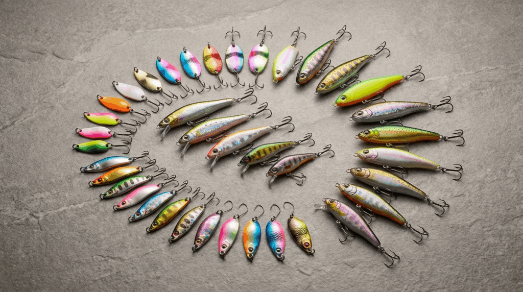 トラウトルアーの選び方と種類を徹底解説！釣果を伸ばす基礎知識