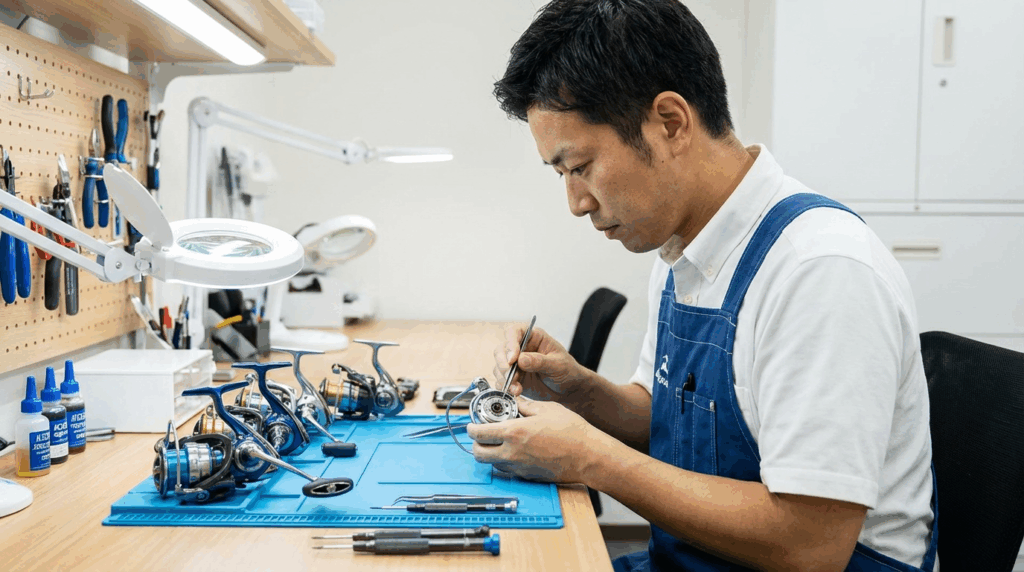 リールメンテナンス・オーバーホール業者おすすめ5選！料金相場と選び方のポイント