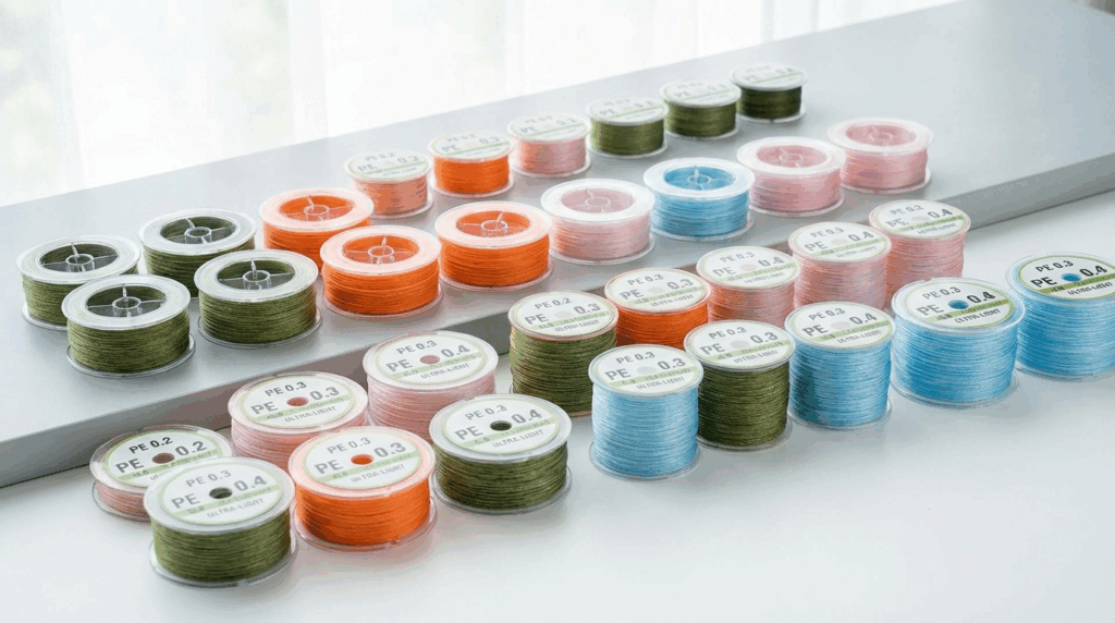 トラウトPEラインの選び方完全ガイド！エリア・ネイティブ別の太さとおすすめ製品