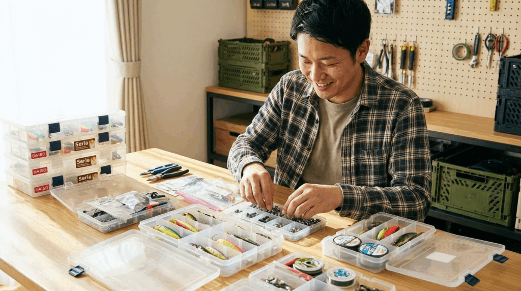 釣具整理は100均で完結！ダイソー・セリアの最強収納グッズと活用術