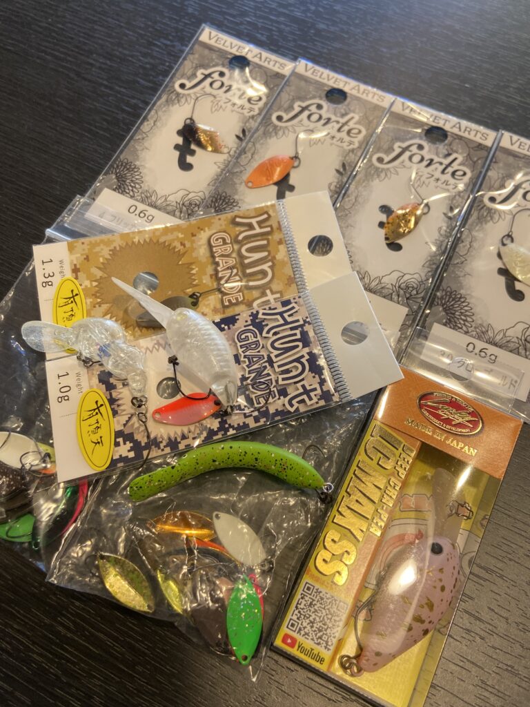 🎣【買取実績】埼玉県さいたま市のお客様からトラウトルアー多数を釣具買取させて頂きました！