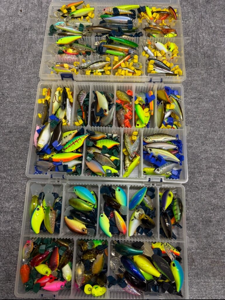 🎣【買取実績】埼玉県上尾市のお客様からバスルアーを大量に釣具買取させて頂きました！