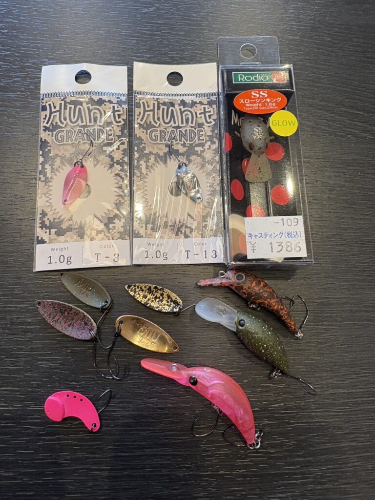 🎣【買取実績】埼玉県川越市のお客様からトラウトルアーを買取させて頂きました！