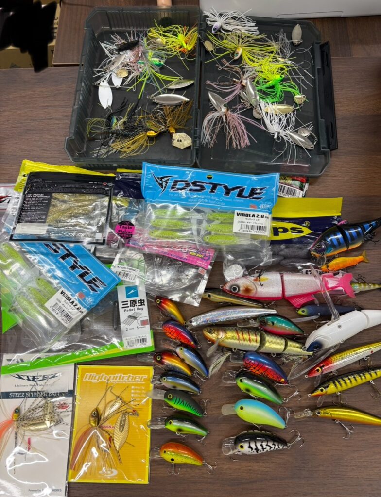 🎣【買取実績】埼玉県上尾市のお客様からバスルアーを釣具買取させて頂きました！