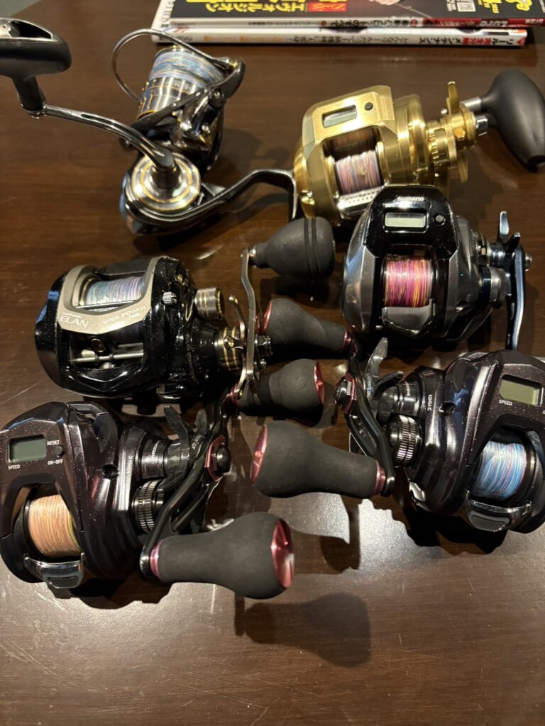 🎣【買取実績】埼玉県久喜市のお客様からリール6個を釣具買取させて頂きました！