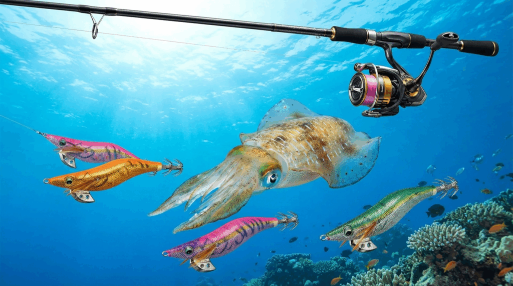 エギング仕掛けはこれだけでOK！最低限の道具でアオリイカを釣る方法とは？