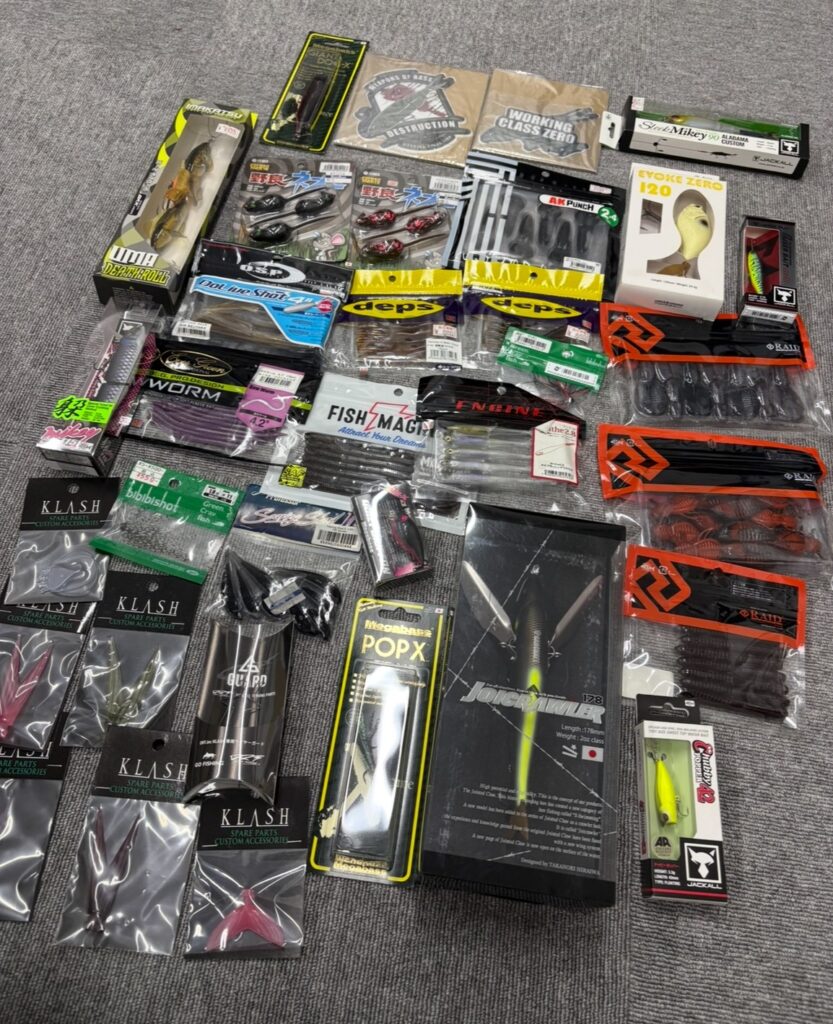 🎣【買取実績】埼玉県寄居町のお客様からバスルアーを買取させて頂きました！