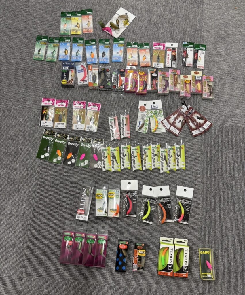 🎣【買取実績】神奈川県のお客様からトラウトルアーを買取させて頂きました！