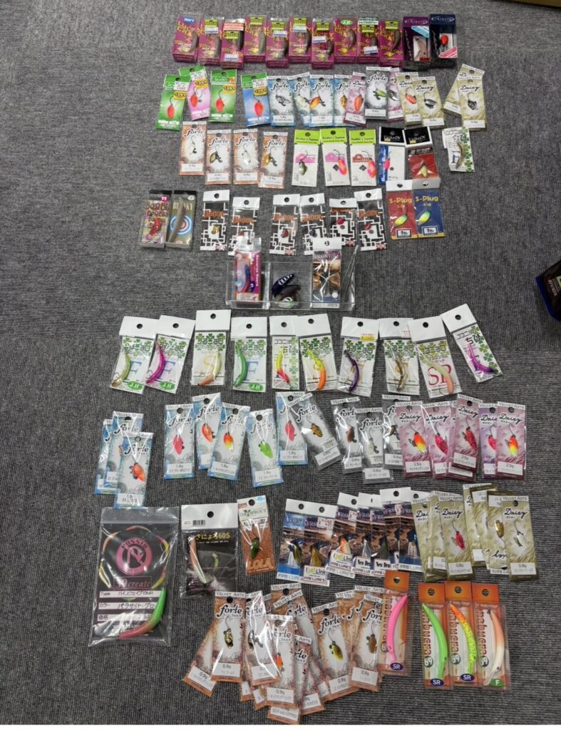🎣【買取実績】栃木県佐野市のお客様からトラウトルアーを買取させて頂きました！