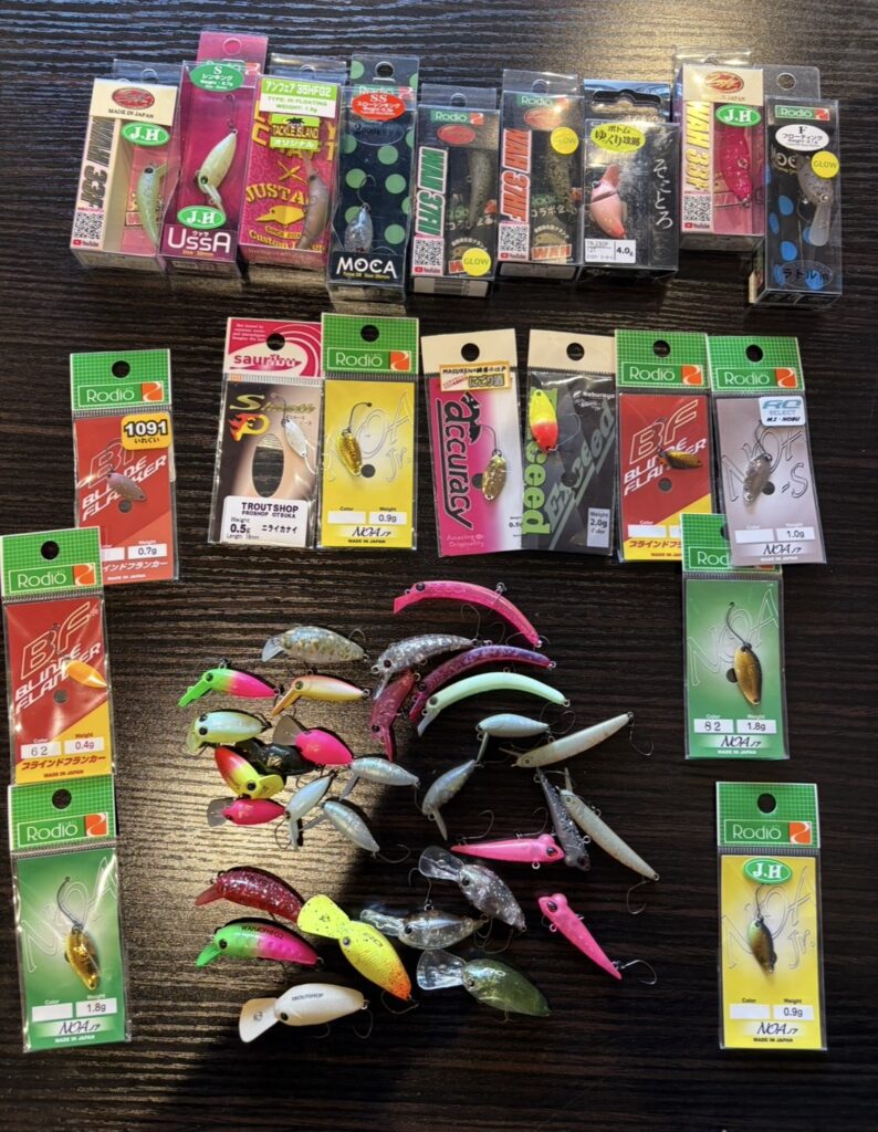 🎣【買取実績】埼玉県のお客様からトラウトルアーを買取させて頂きました！