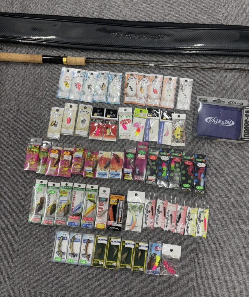 🎣【買取実績】埼玉県のお客様からトラウトルアー、ロッドを買取させて頂きました！