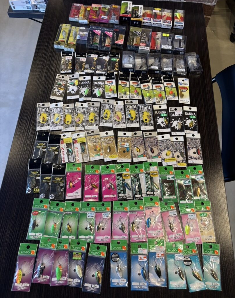 🎣【買取実績】栃木県のお客様からトラウトルアーを買取させて頂きました！