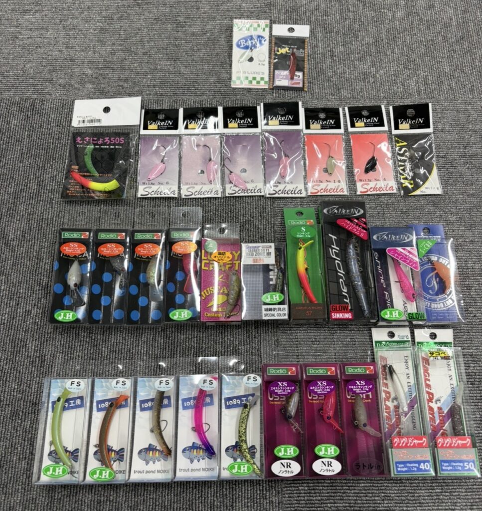 🎣【買取実績】お客様からトラウトルアーを買取させて頂きました！