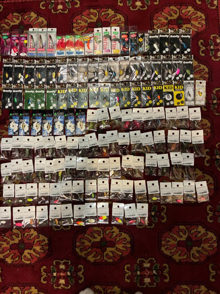 神奈川県のお客様からエリアトラウトルアーを買取｜トラウトルアー買取実績