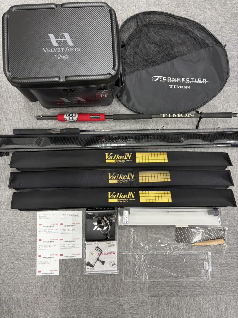🎣【買取実績】本日は栃木県のお客様からトラウト ロッドなどを買取させて頂きました！