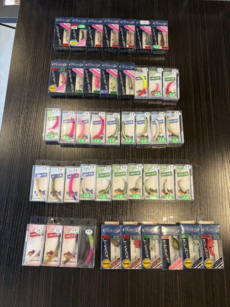 🎣【買取実績】本日は埼玉県のお客様からトラウト ルアーなどを買取させて頂きました！