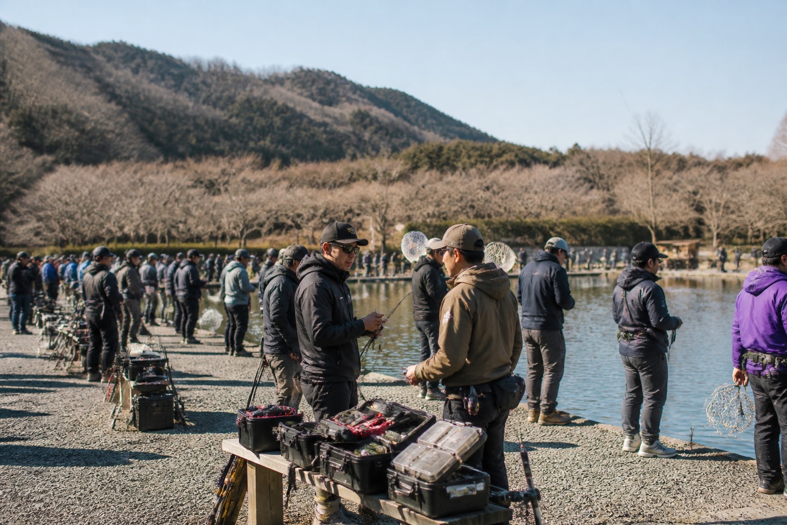 エリアトラウト大会・トーナメントとはのイメージ（ChatGPT生成）