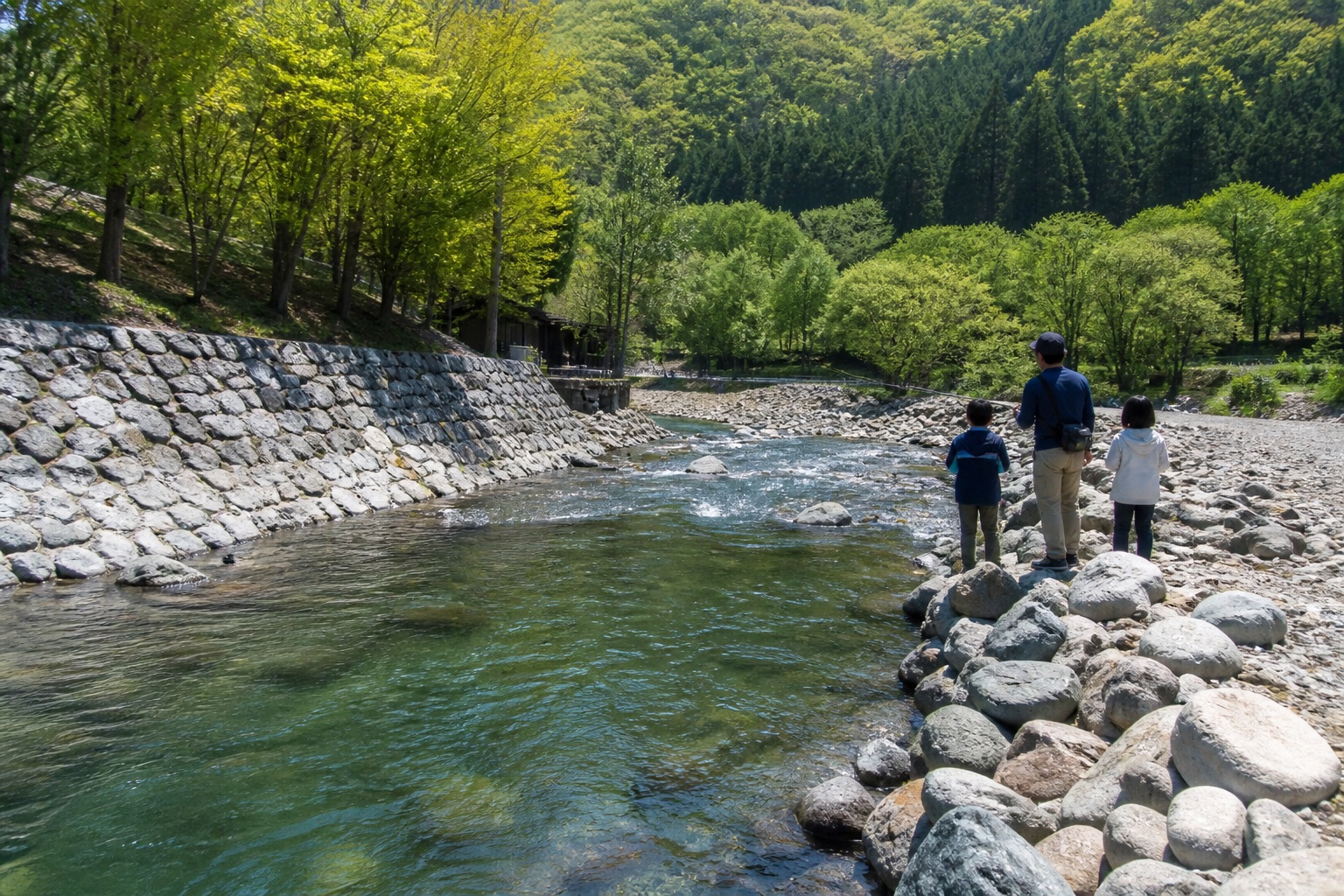 北田原ます釣り場の釣り場利用イメージ