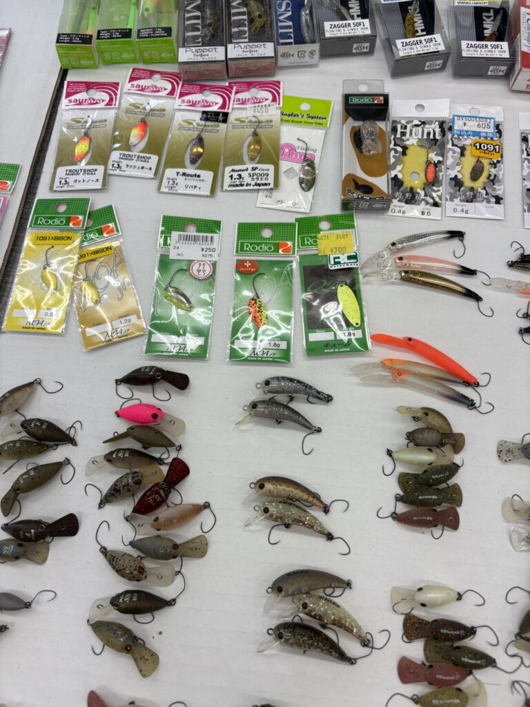 愛知県からのトラウトルアーの買取実績 写真2
