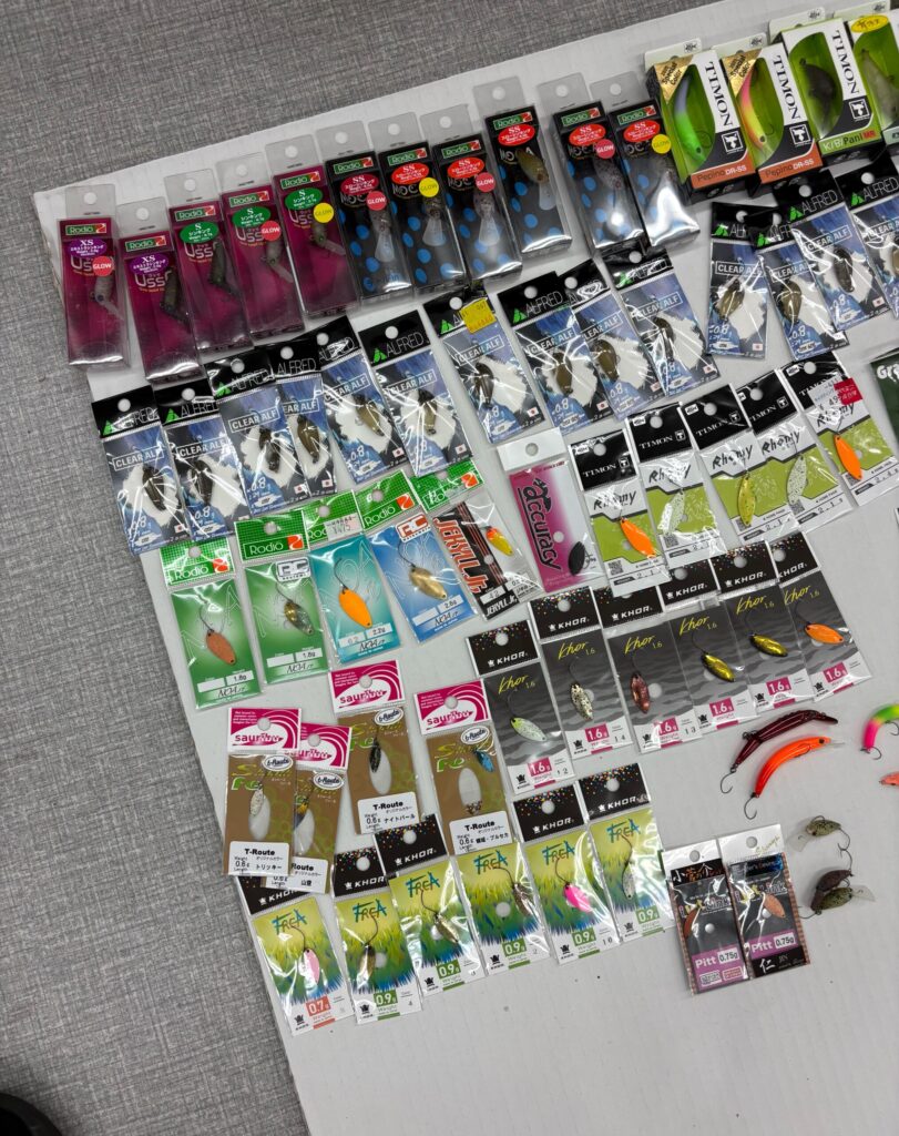 東京都からのトラウトルアー・トラウト用品の買取実績 写真2