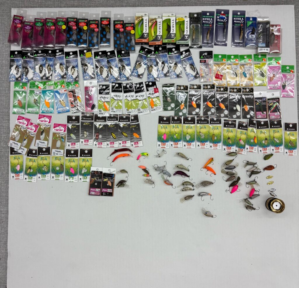 東京都からのトラウトルアー・トラウト用品の買取実績 写真1