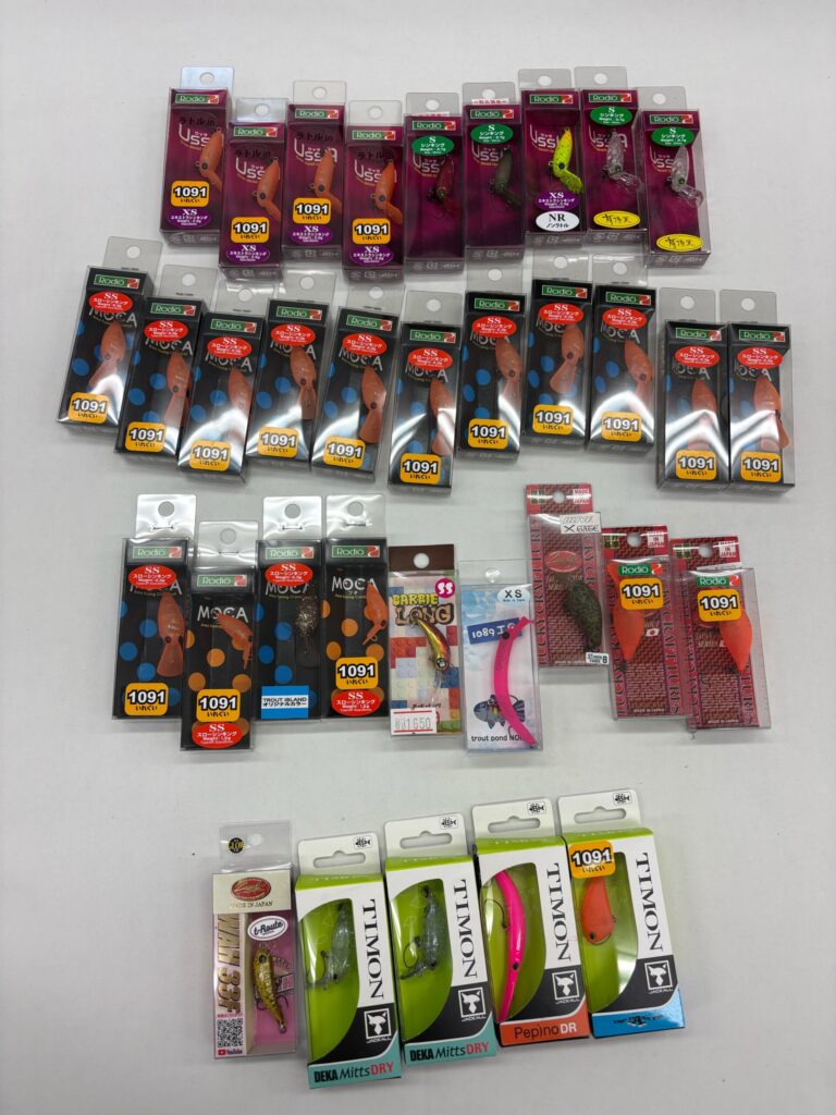 【買取実績】群馬県のお客様よりトラウトルアーを買取させていただきました！